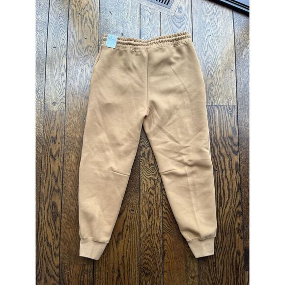 Nike Tech Fleece Joggers Size Large Womens Mid Rise Sportswear Flax Brown $120 - Picture 6 of 6